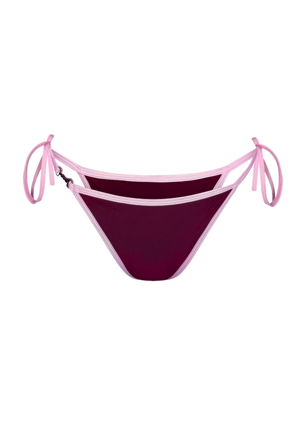 Atura (Berry) Bikini Bottom - Hover