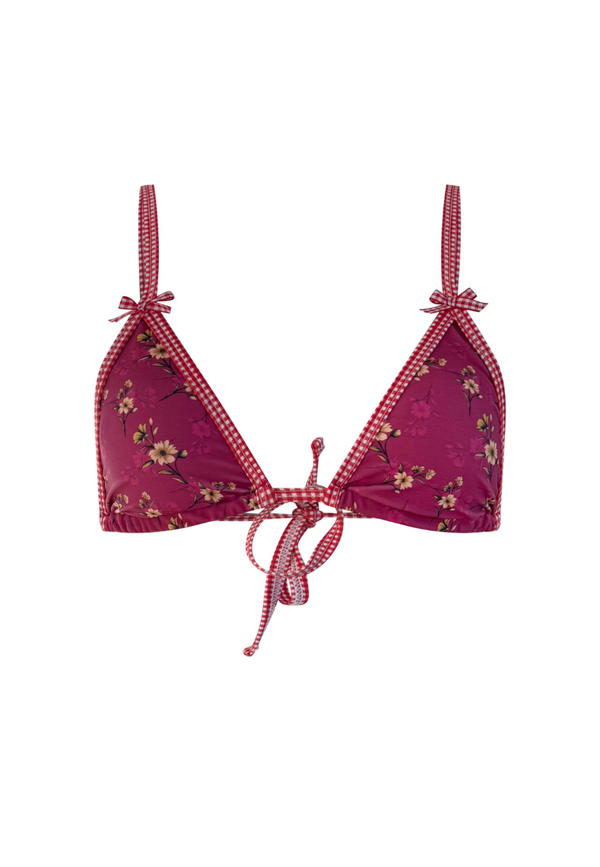Lilla Triangle Bikini Top - Hover