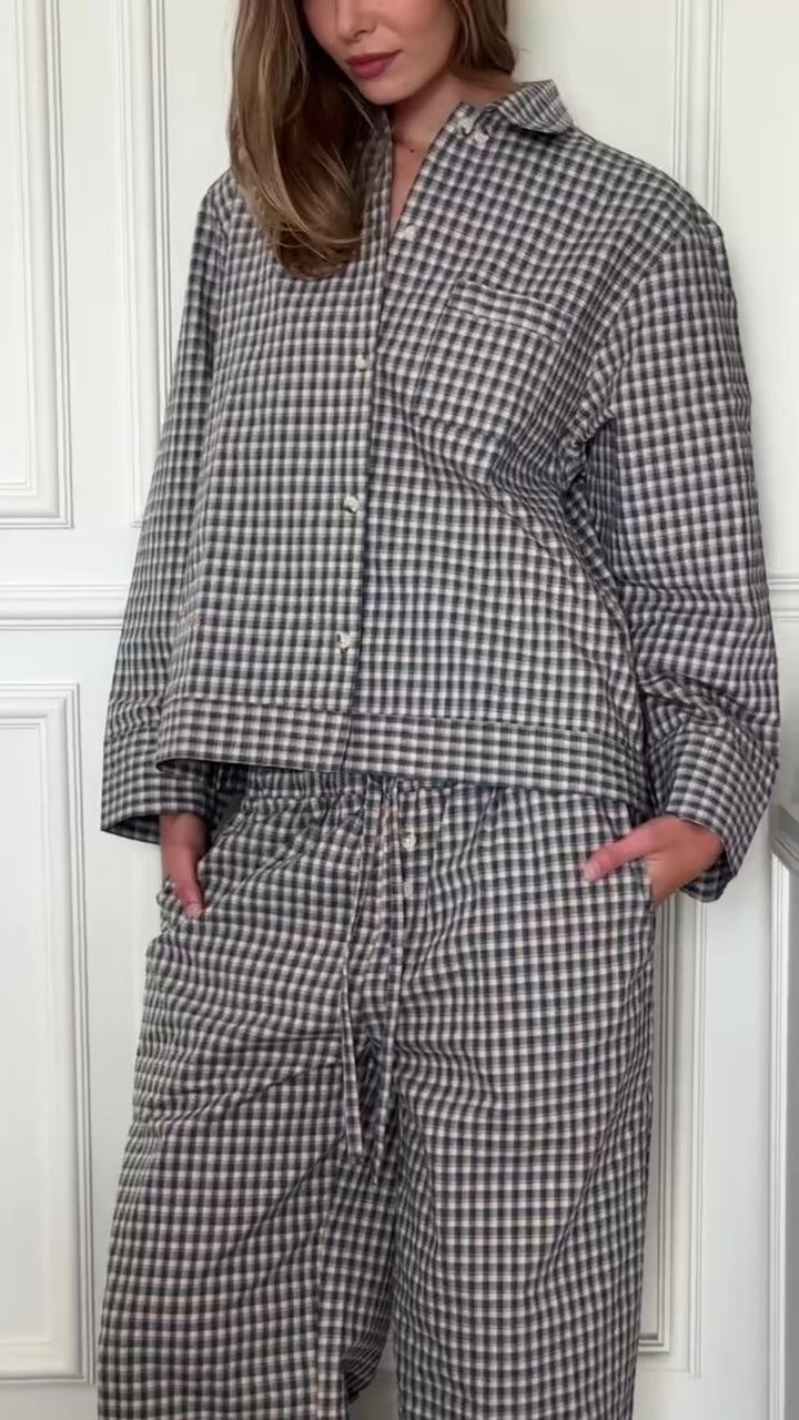 Cottage Grove Long-Sleeve Pyjamas Shirt