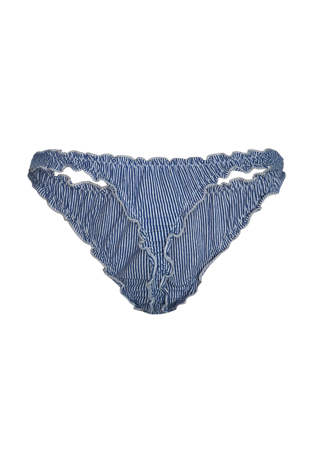 Orion Ruffled Cotton Thong