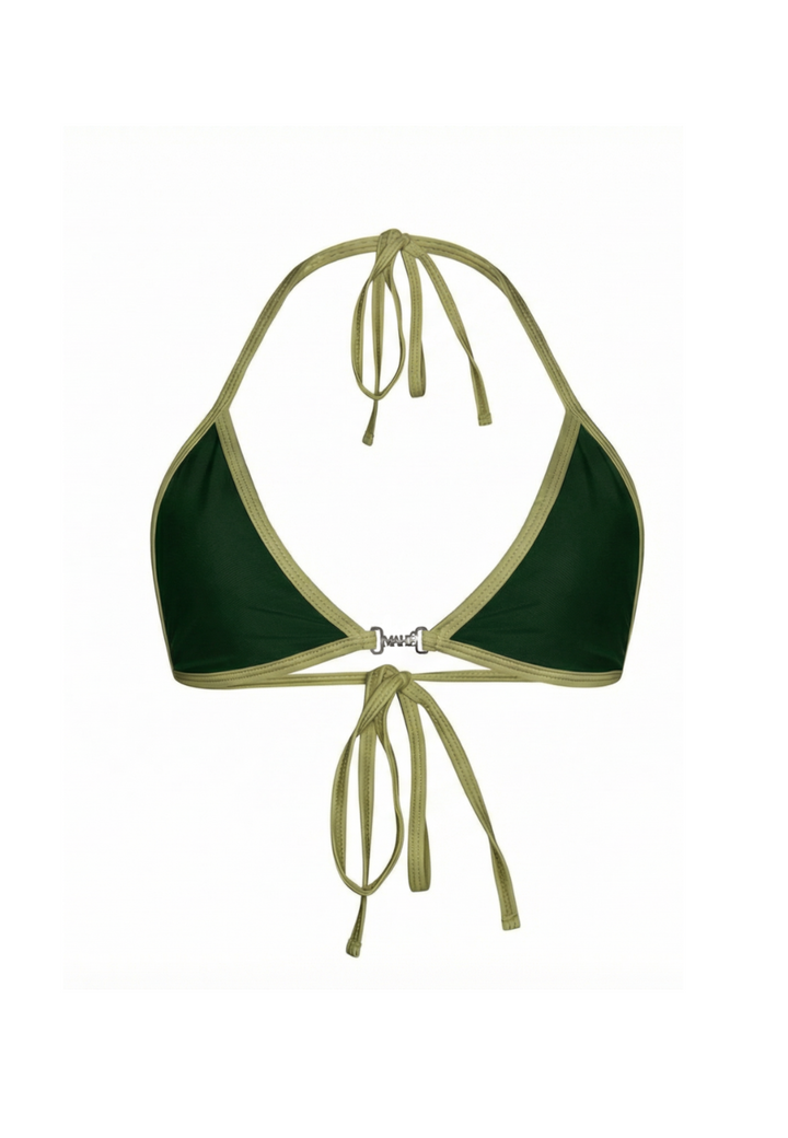 Algae Triangle Bikini Top