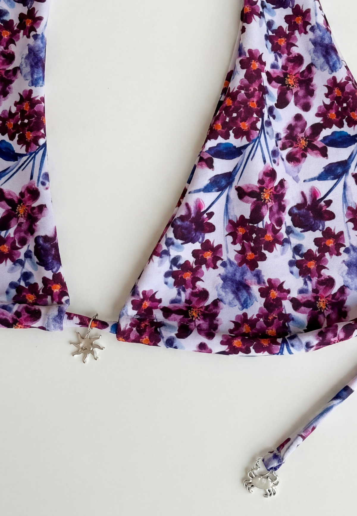 Cosmos Langer Triangel Bikini-Top