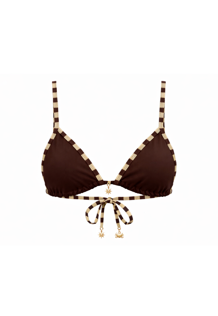 Apiary Triangle Bikini Top