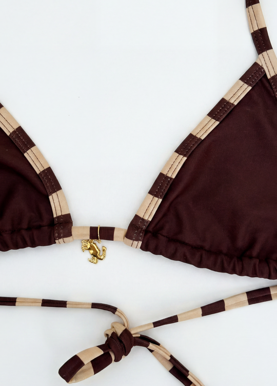 Apiary Triangle Bikini Top