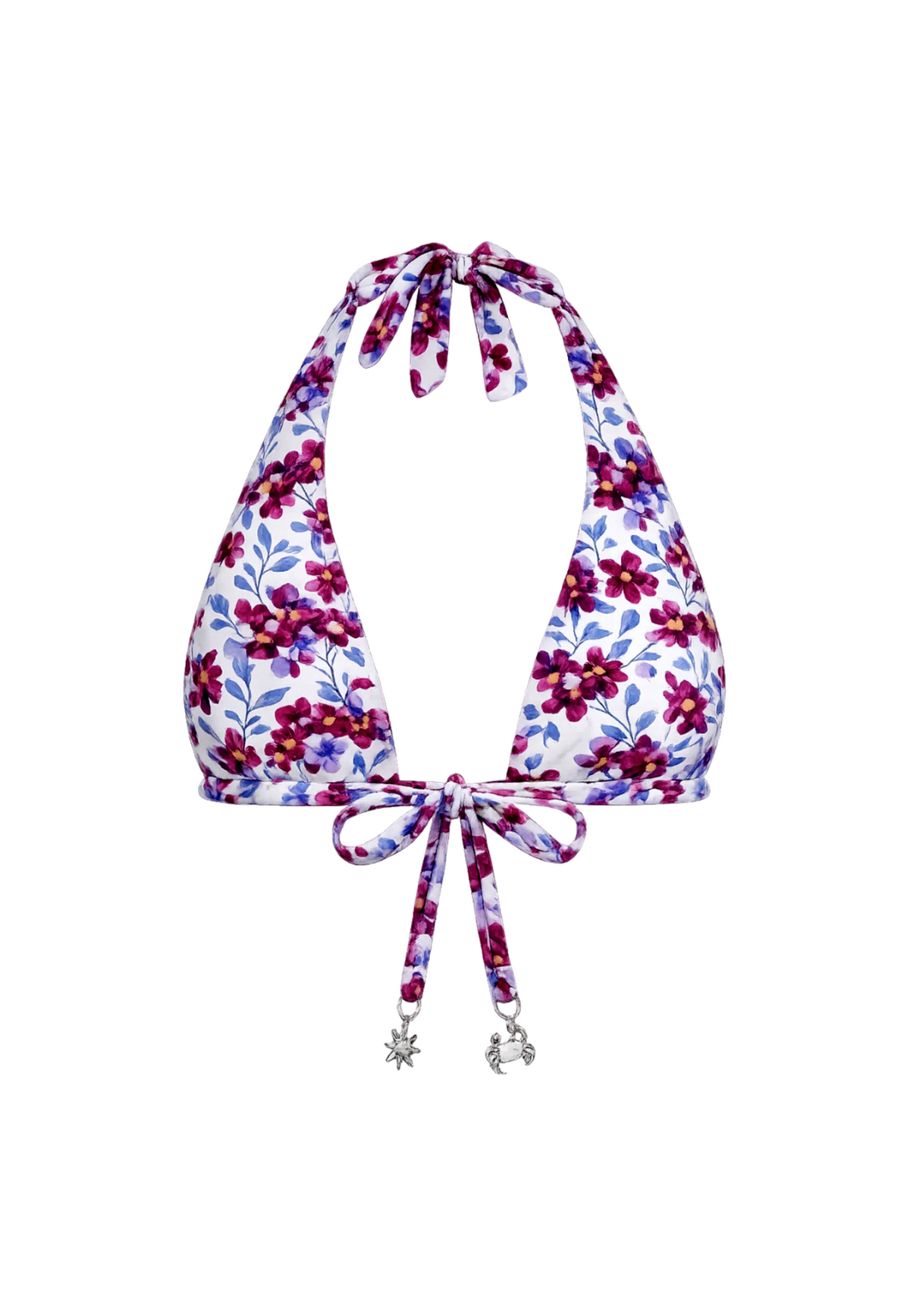 Cosmos Langer Triangel Bikini-Top