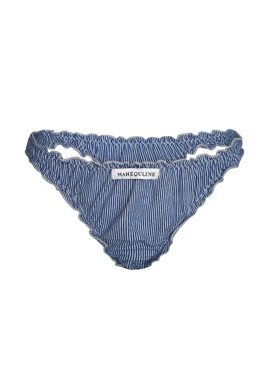 Orion Ruffled Cotton Thong