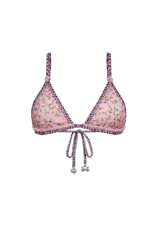 Len Triangle Bikini Top
