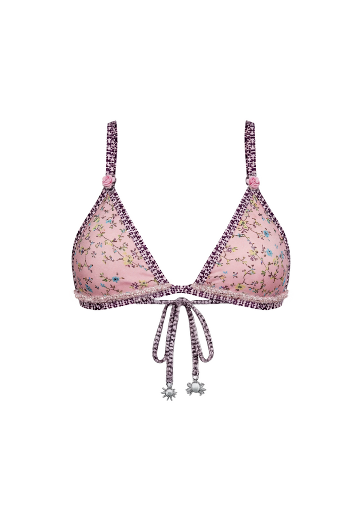 Len Triangle Bikini Top