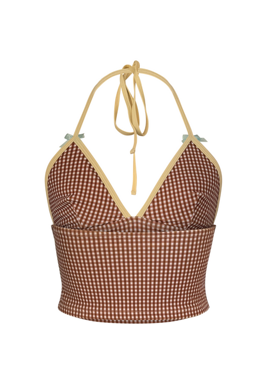 Haut de Tankini Cioccolato Blu