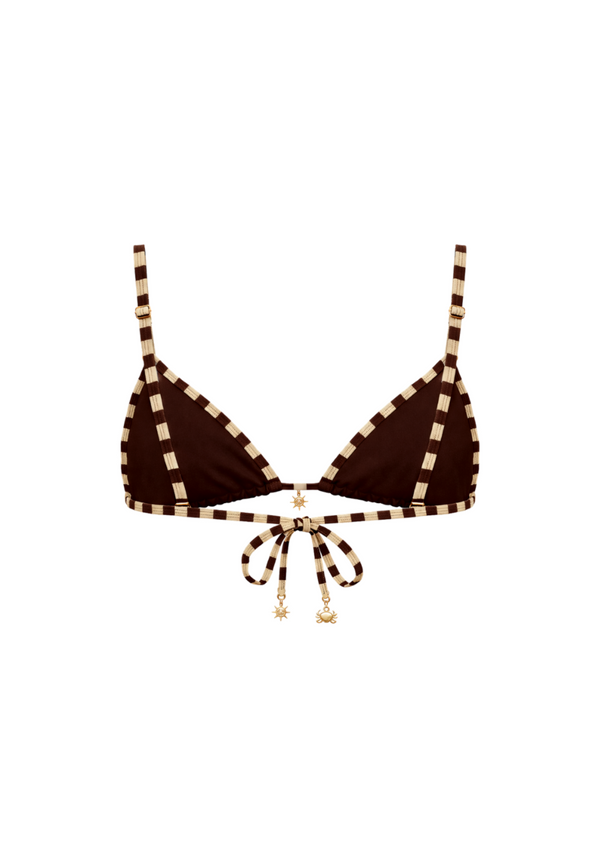 Apiary Triangle Bikini Top - Hover
